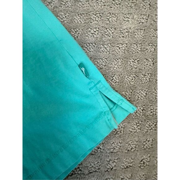 Tommy Bahama Teal Pima Cotton Front Pocket T Shirt XL - Picture 4 of 5